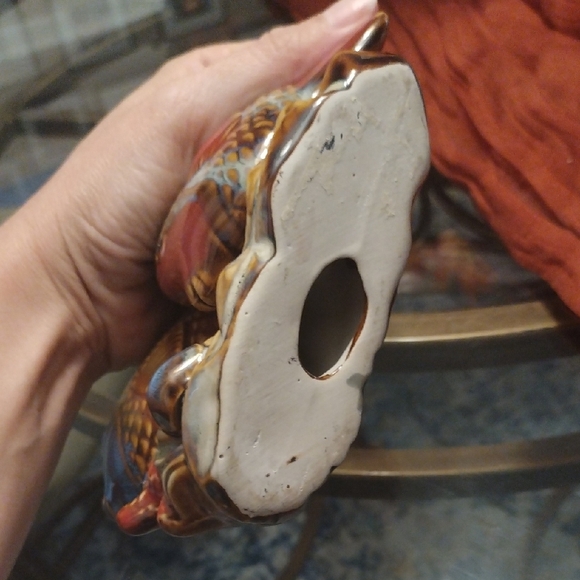 Colorful Ceramic Fish Figurine - Picture 7 of 10